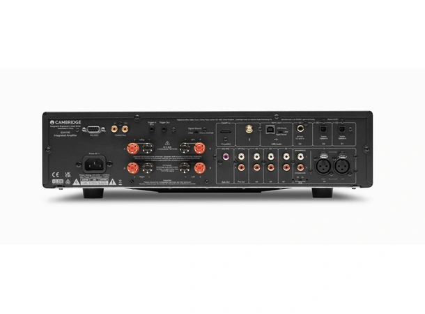 Cambridge Audio EXA 100, forsterker 2x100 watt, HDMI, DAC, XLR, Lunar Grey 