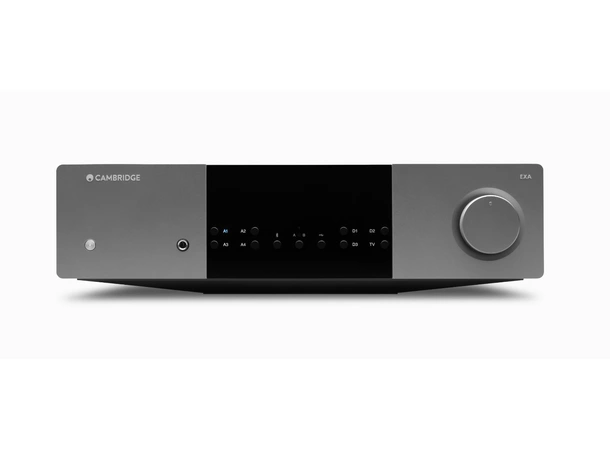 Cambridge EXA 100, Lunar Grey Forsterker, 2x100 watt, HDMI, DAC, XLR 