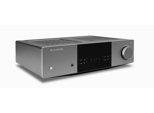 Cambridge EXA 100, Lunar Grey Forsterker, 2x100 watt, HDMI, DAC, XLR 