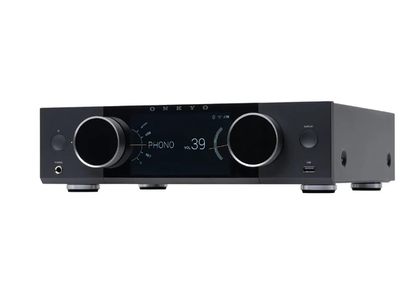 Onkyo Muse Y-40, forsterker, Black 2x75 watt. streaming, MM-RIAA, HDMI 
