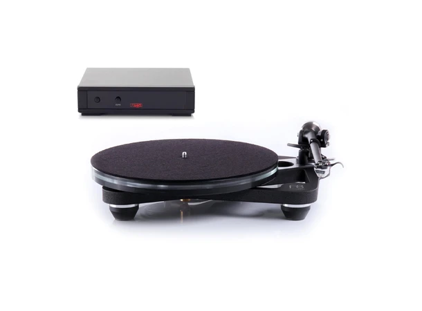 Rega Planar 8, Nd9 pickup, sort RB880 arm, NEO TT Mk2 PSU 