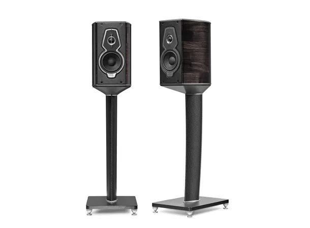 Sonus Faber Guarneri Homage G5 -Graphite 2 veis høyttaler inkludert gulvstativ 