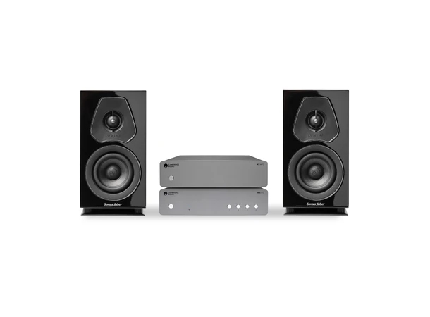 Sonus Faber Lumina I og Cambridge Streaming-steroopakke, Black 