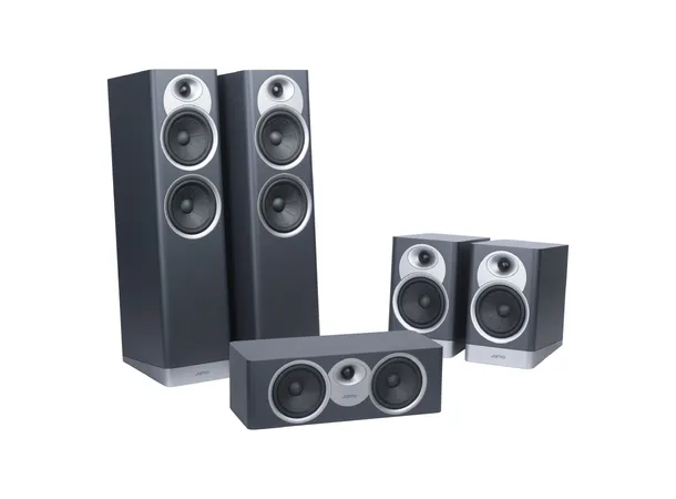 Pioneer VSX-534D / Jamo S7 - 25HCS Blue 5.0 Hjemmekinopakke med forsterker 