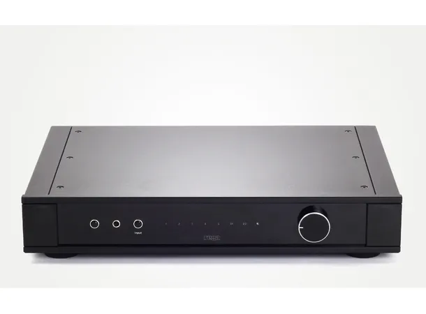 Rega Elex Mk4, forsterker 2x90 watt, MM-Riaa, DAC, fjernkontroll 