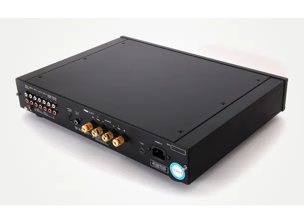 Rega Elex Mk4, forsterker 2x90 watt, MM-Riaa, DAC, fjernkontroll 