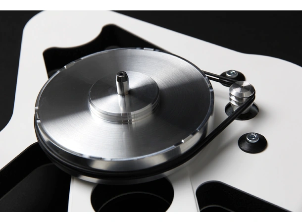 Rega Planar 10, uten pickup, White RB3000 arm, Ekstern PSU 