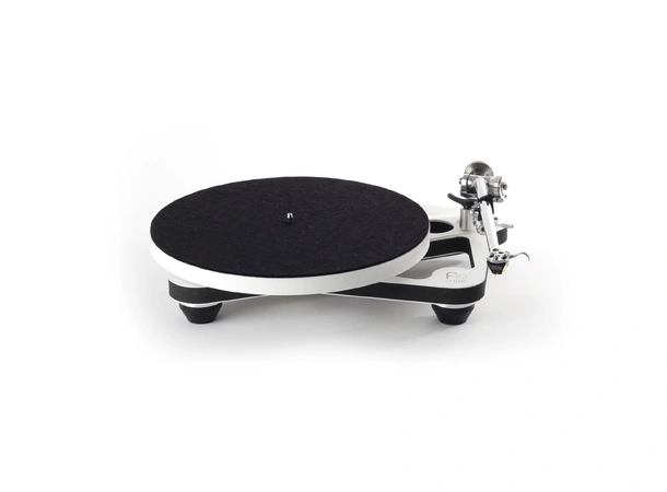 Rega Planar 10, uten pickup, White RB3000 arm, Ekstern PSU 