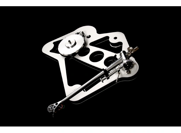 Rega Planar 10, uten pickup, hvit RB3000 arm, Ekstern PSU 