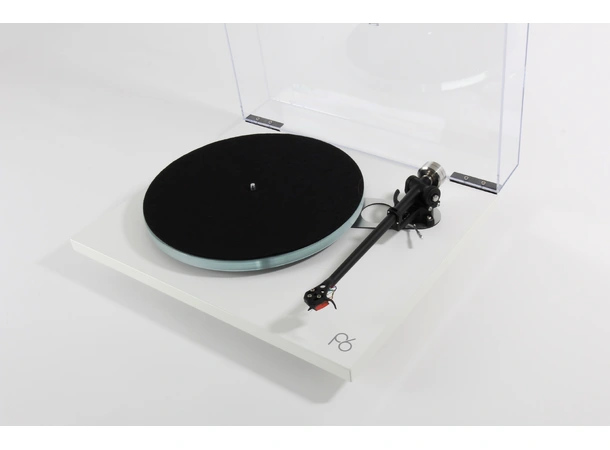 Rega Planar 6, uten pickup, hvit RB330 arm, NEO Mk2  PSU 