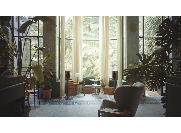 Sonus Faber Duetto, Walnut Aktive høyttalere med streaming 