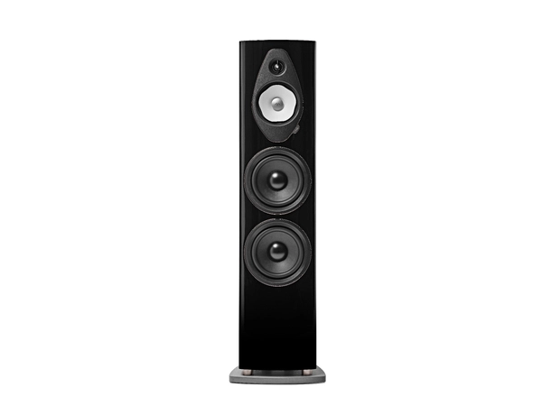 Sonus Faber Sonetto VIII G2 , sort piano 3-veis gulvstående høyttaler, par 