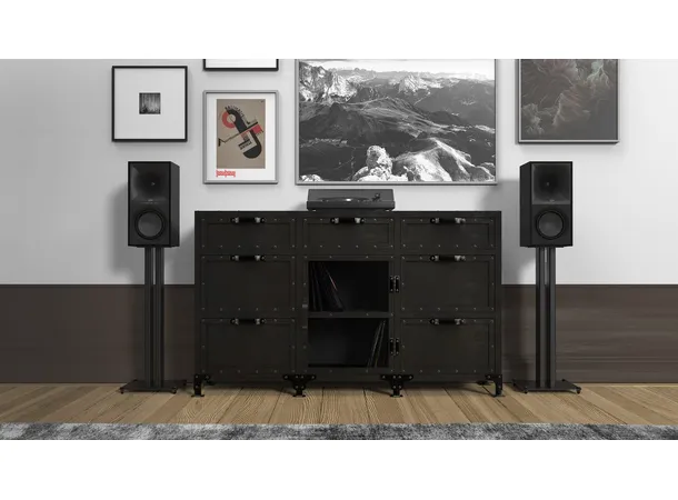 Klipsch KS-28 høyttalerstativ, 71 cm Inkl. justerbare metall- og gummi-spikes 