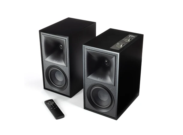 Klipsch The Fives / Rega Planar 1 Aktive høyttalere og platespiller, Black 