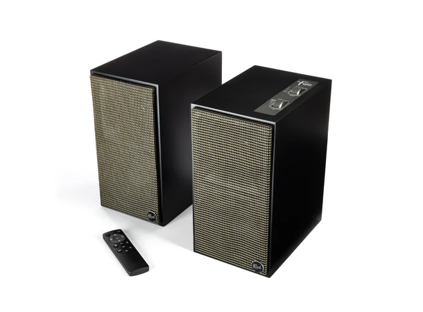 Klipsch The Fives / Rega Planar 1 Aktive høyttalere og platespiller, Black 