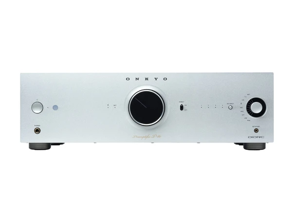 Onkyo P-80 Icon, forforsterker, Silver Streaming, MM/MC-RIAA, HDMI. RCA/XLR 