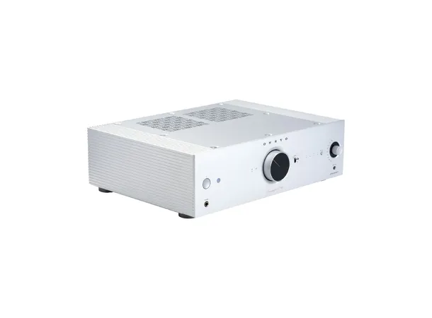 Onkyo P-80 Icon, forforsterker, sølv Streaming, MM/MC-RIAA, HDMI. RCA/XLR 