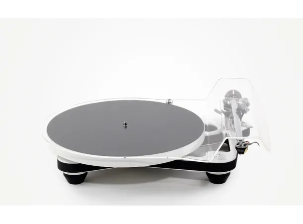 Rega Planar 10, Apheta 3 pickup, hvit RB3000 arm, ekstern PSU 