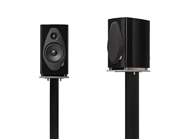 Sonus Faber Sonetto II G2 , sort piano 2-veis hylle/stativ, par (eks. stativ) 