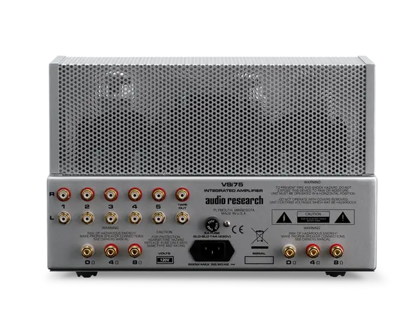 Audio Research VSi75, VT Integrated Amp. 2 x 75 watt, 5 linjeinnganger, RCA 