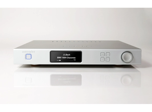Aurender A10-S, 4TB, musikkserver, DAC Streamer/forforsterker, XLR/RCA 