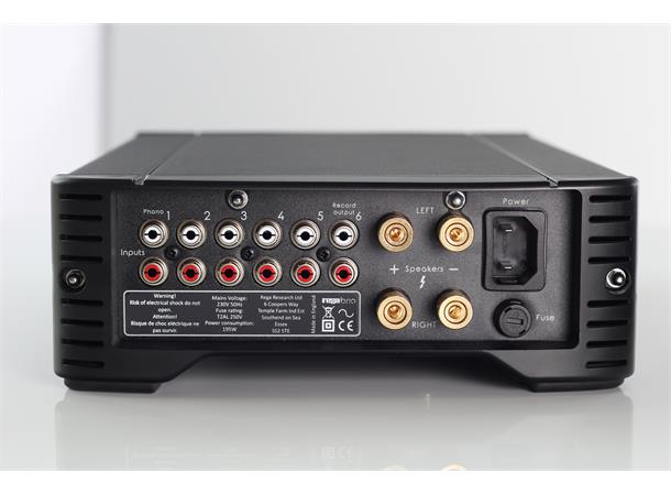Rega Brio Amp, forsterker, MM-Riaa 2x50 watt, hodetelefon, fjernkontroll