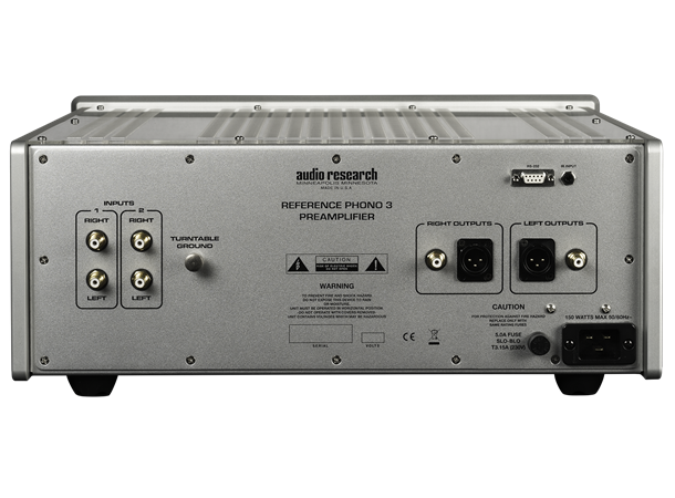 Audio Research REF PHONO 3 SE, VT Phono Rør riaa-trinn for MM/MC, XLR/RCA