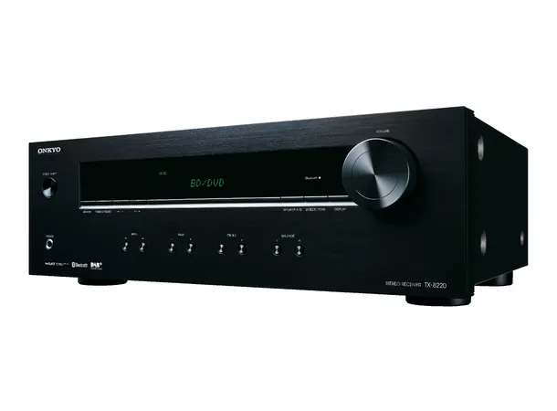 Onkyo TX-8220 stereoreceiver - Sort DAB+, Bluetooth, WRAT, 2x100W 
