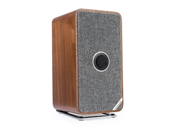 Ruark MRx, trådløs høyttaler, valnøtt Wi-Fi, multirom, Bluetooth, Spotify 