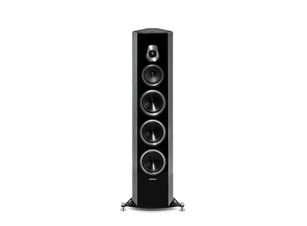 Sonus Faber Sonetto VIII, sort piano 3-veis gulvstående høyttaler, par 
