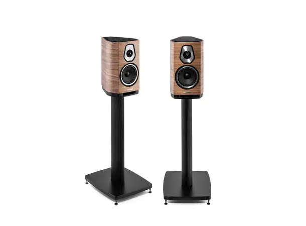 Sonus Faber Sonetto I, valnøtt 2-veis hylle/stativ, par (eks. stativ) 