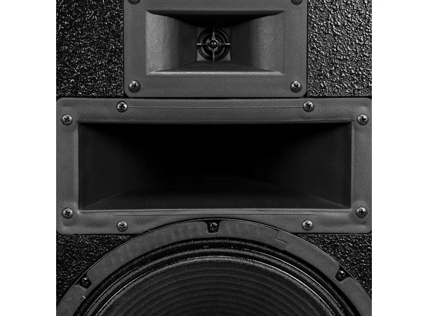 Klipsch Heresy III, Black Ash 3-veis hornhøyttaler, 12" bass, pr stk 