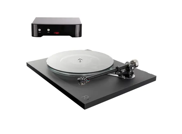 Rega Planar 6 - Sort platespiller RB330 arm, NEO PSU 
