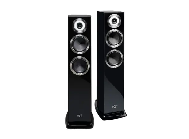 Cabasse Murano Alto, stk Gulvstående, coax element, Glossy Black 