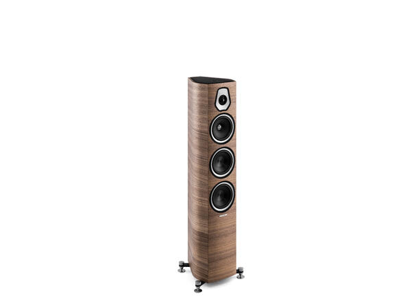 Sonus Faber Sonetto III, valnøtt 3-veis gulvstående høyttaler, par