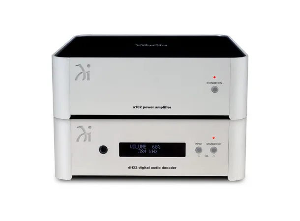 Wadia di122 og a102, forsterkersett Forforsterker D/A, 2x50 watts forsterker 