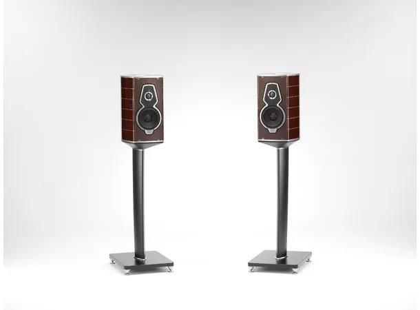 Sonus Faber Guarneri Tradition, wenge 2 veis høyttaler inkludert gulvstativ 