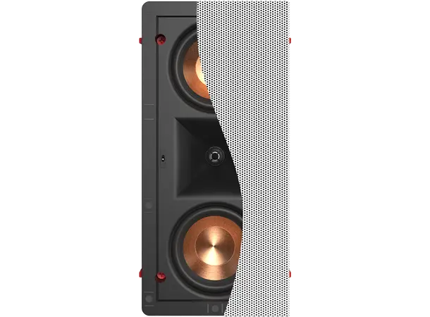 Klipsch PRO-24RW LCR, vegg, pr stk 2x 3,5" IMG bass, Tractrix horn, 89dB 