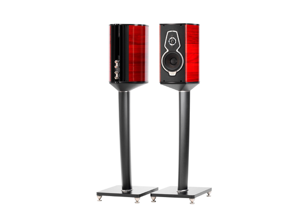 Sonus Faber Guarneri Tradition, red 2 veis høyttaler inkludert gulvstativ 