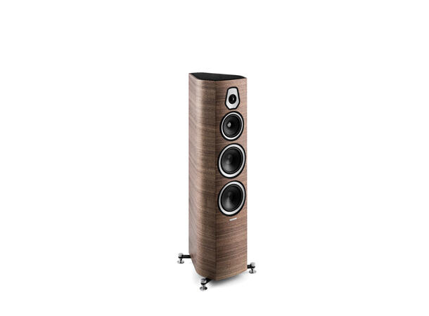 Sonus Faber Sonetto V, valnøtt 3-veis gulvstående høyttaler, par 