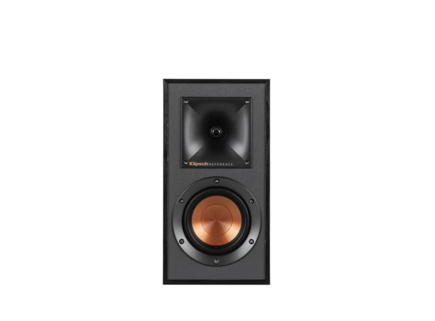 Klipsch R-41M Reference, sort, par stativ/hylle, 4" bass, Tractrix horn 
