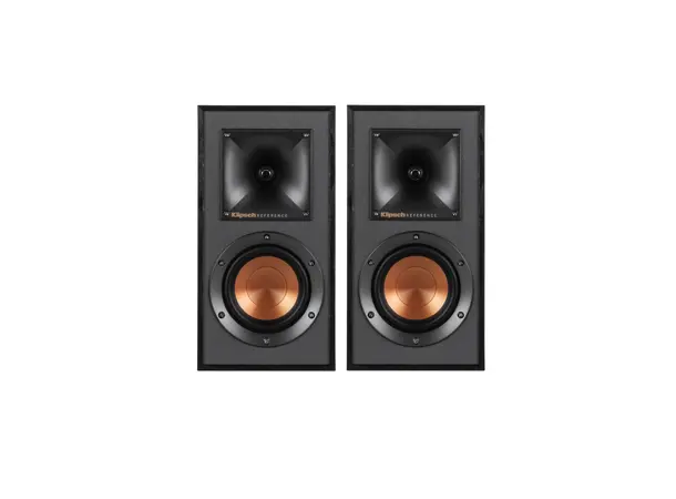 Klipsch R-41M Reference, sort, par stativ/hylle, 4" bass, Tractrix horn 