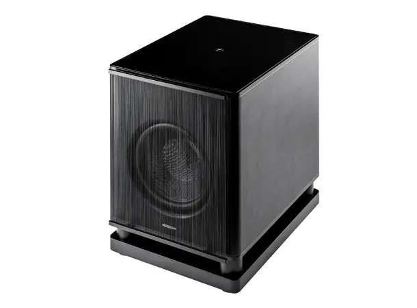 Sonus Faber Gravis VI, sort piano aktiv subwoofer, 2 x12" bass, 1800 watt 