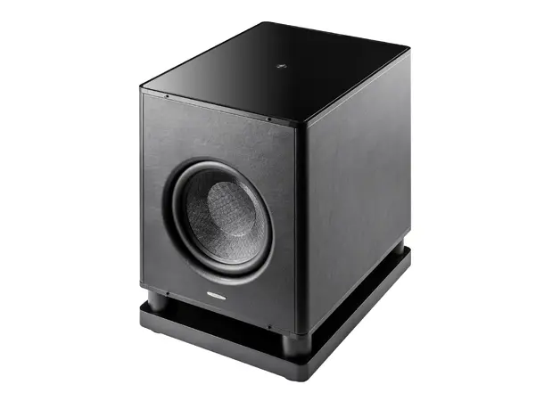 Sonus Faber Gravis VI, sort piano aktiv subwoofer, 2 x12" bass, 1800 watt 