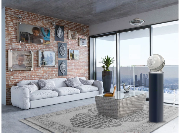 Cabasse The Pearl, hvit Streaminghøyttaler, White Pearl, stk 