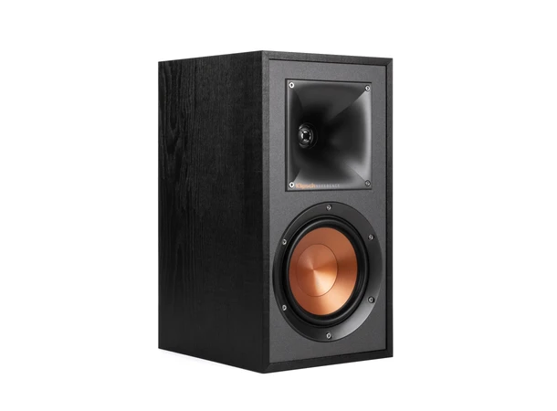 Klipsch R-51M Reference, sort, par stativ/hylle, 5,25" bass, Traxtrix horn 