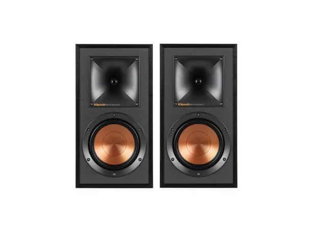 Klipsch R-51M Reference, sort, par stativ/hylle, 5,25" bass, Traxtrix horn 