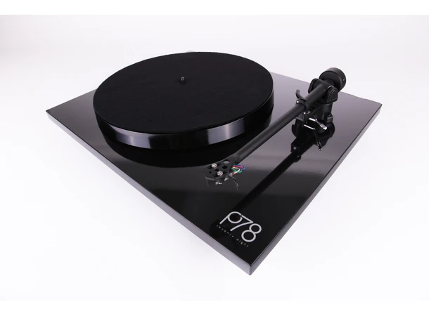 Rega Planar 78, uten pickup, sort Spesialversjon med 78 omdreininger 