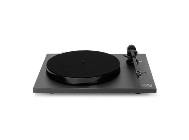 Rega Planar 78, uten pickup, sort Spesialversjon med 78 omdreininger 