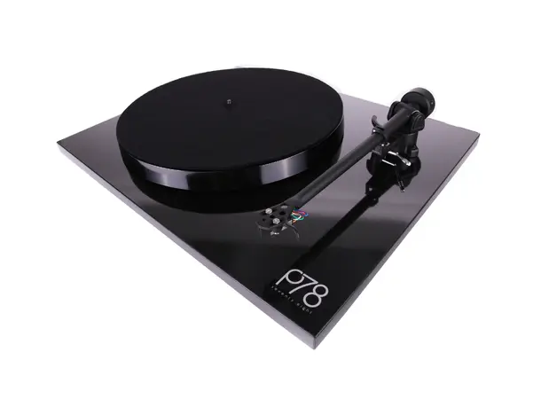 Rega Planar 78 platespiller, sort uten pickup, spesialversjon med 78 omdr. 